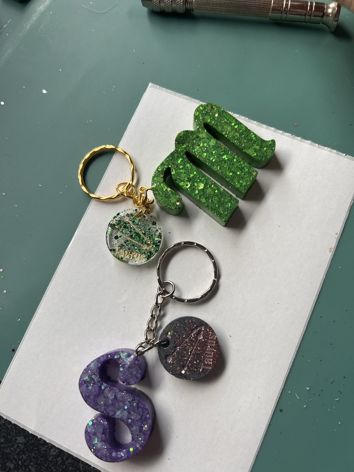 Made to Order Initial and Zodiac Keychains