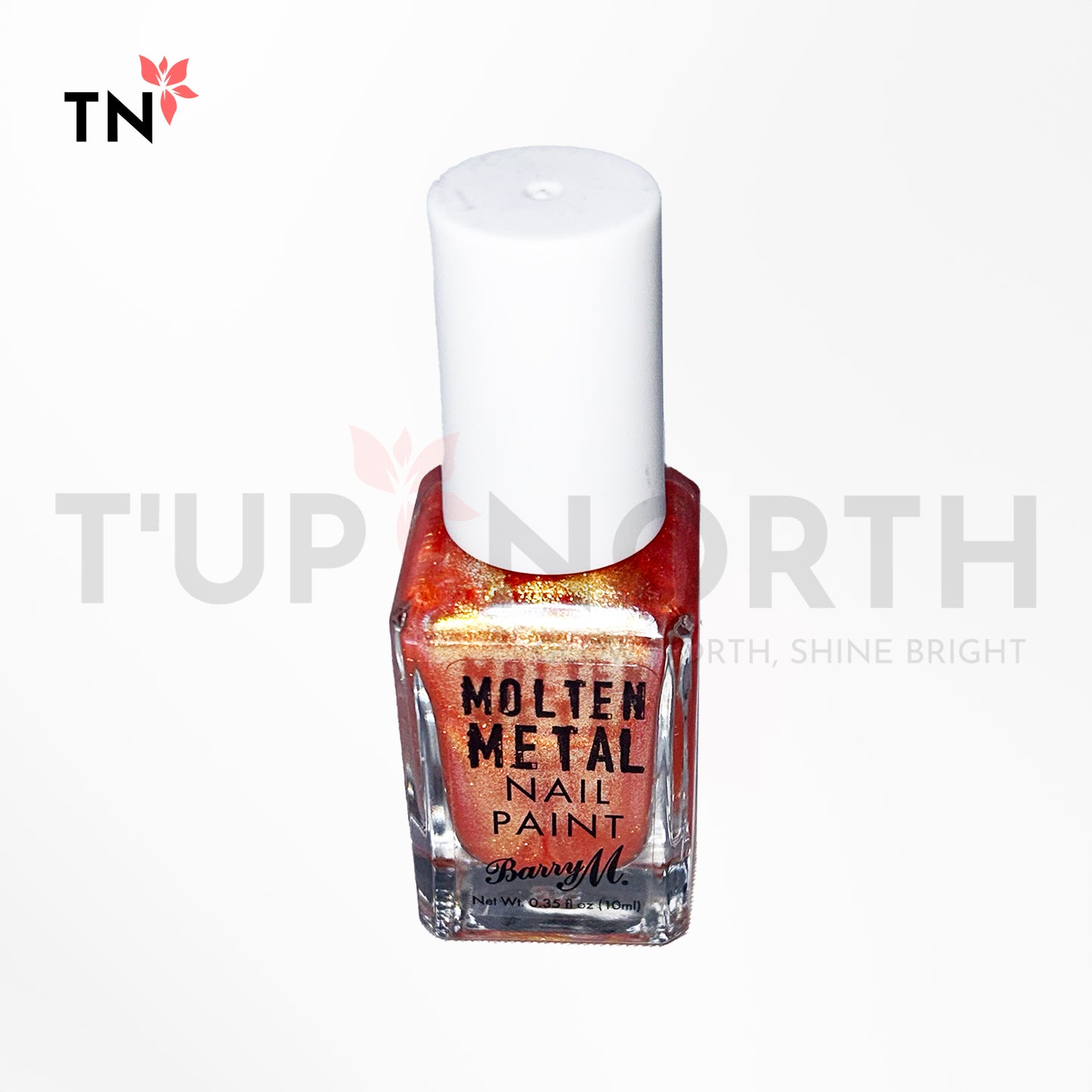 Barry M Molten Metal Nail Polish - Peachy Feels