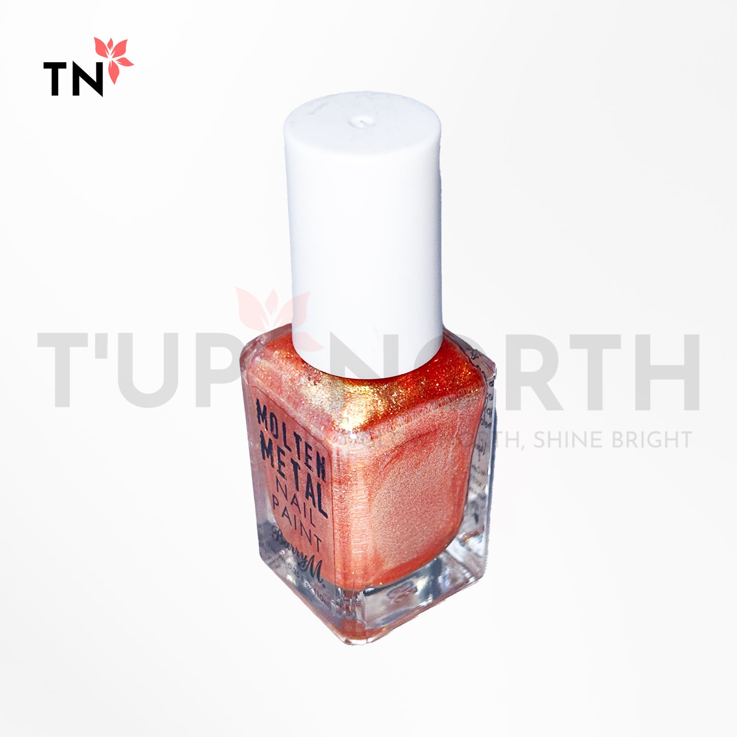 Barry M Molten Metal Nail Polish - Peachy Feels