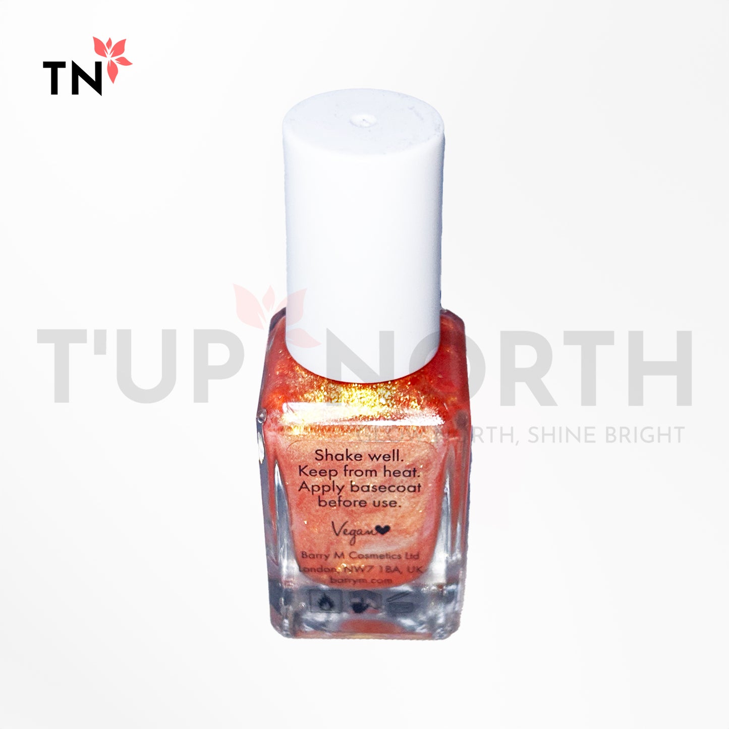 Barry M Molten Metal Nail Polish - Peachy Feels