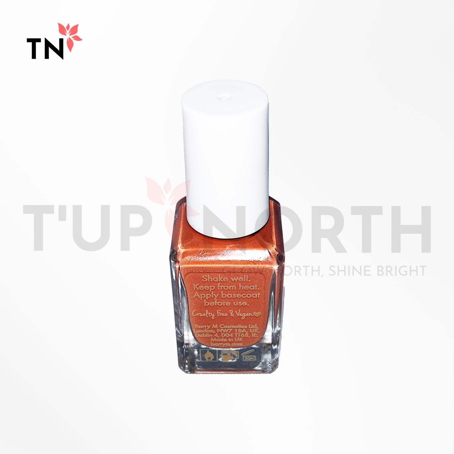 Barry M Gelly Hi Shine Nail Polish - Apricot Tart