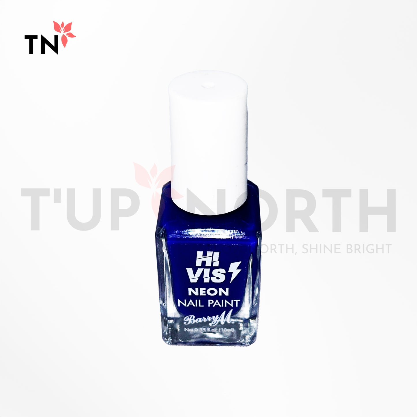 Barry M HI Vis Neon Nail Polish - Bombshell Blue