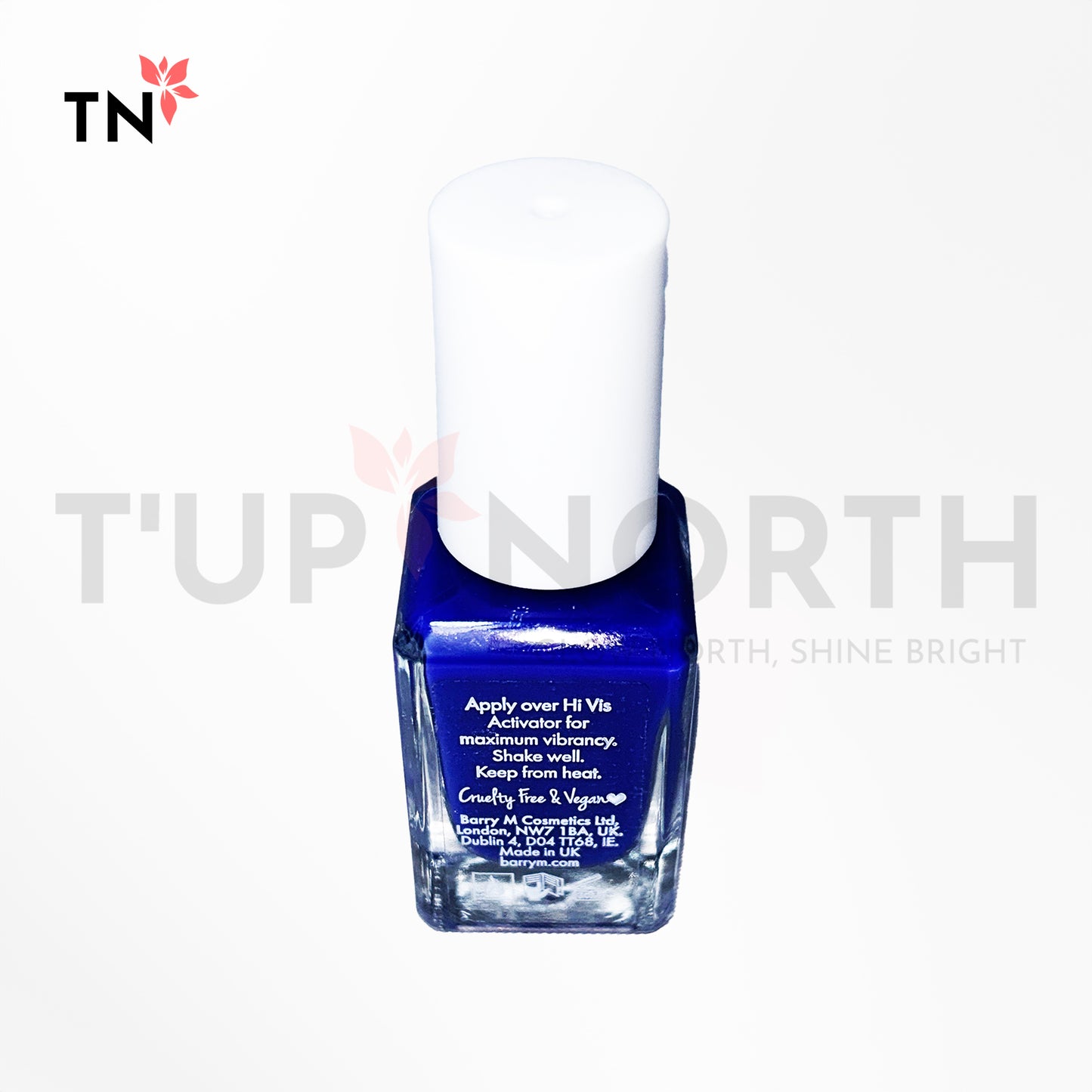 Barry M HI Vis Neon Nail Polish - Bombshell Blue