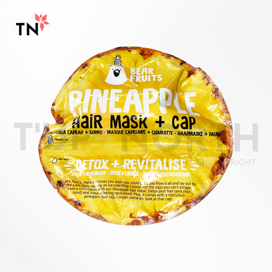 Bear Fruits Pineapple Detox Revitalise Hair Mask & Hair Cap