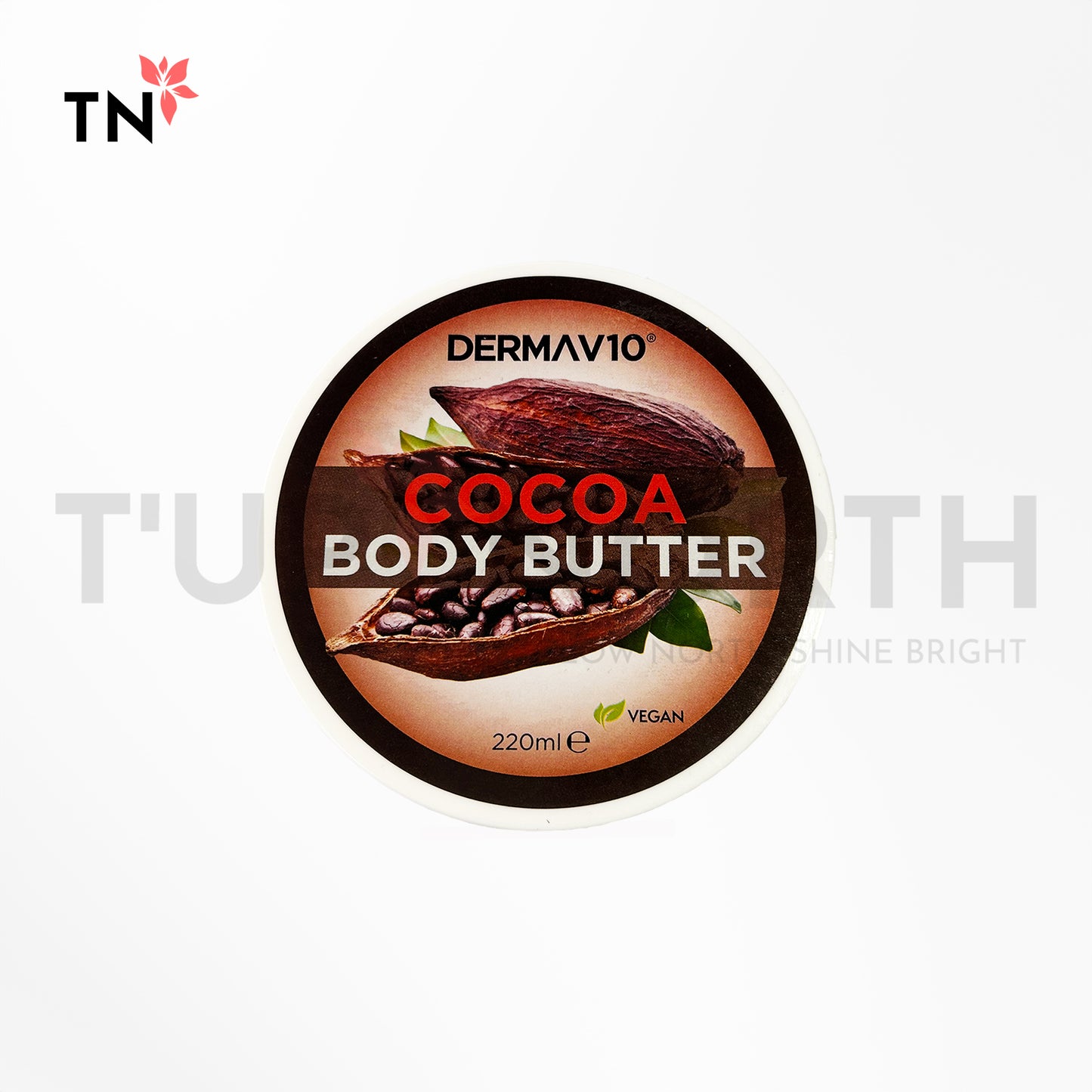 DermaV10 Body Butter 220ML - Cocoa