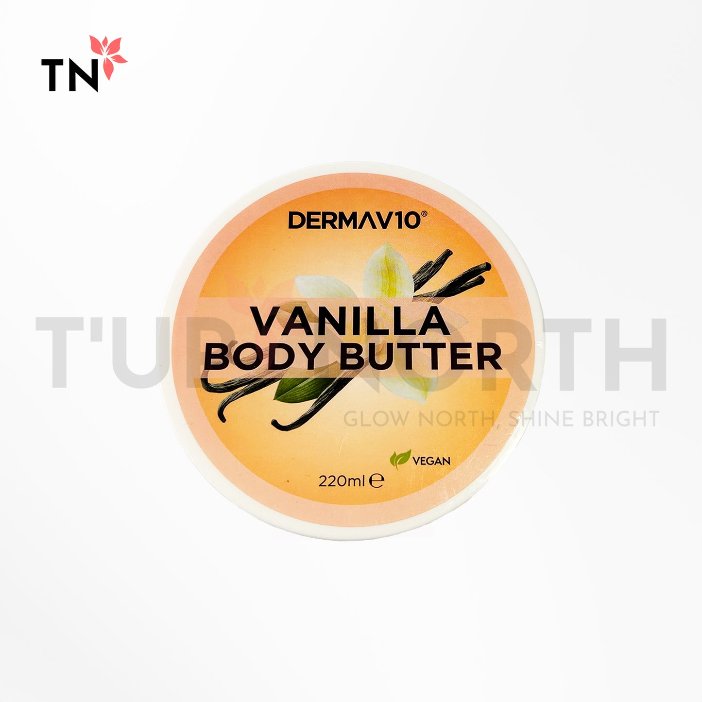 DermaV10 Body Butter 220ML - Vanilla