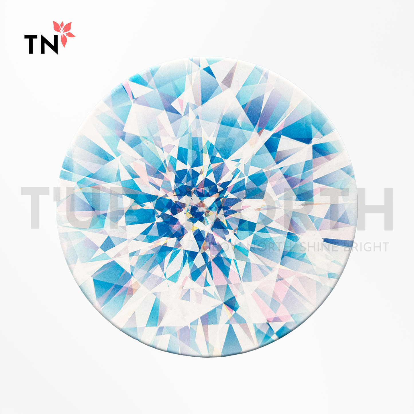 Diamond Effect Porclain Coasters