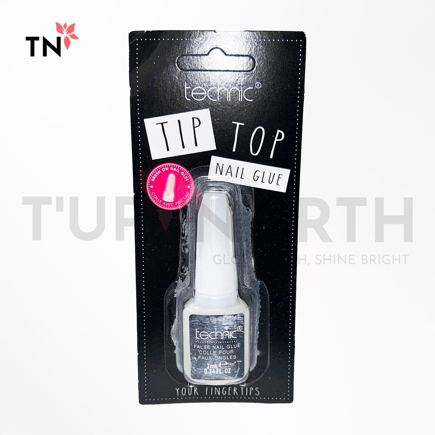 Technic Brush On Clear Nail Glue 7ml