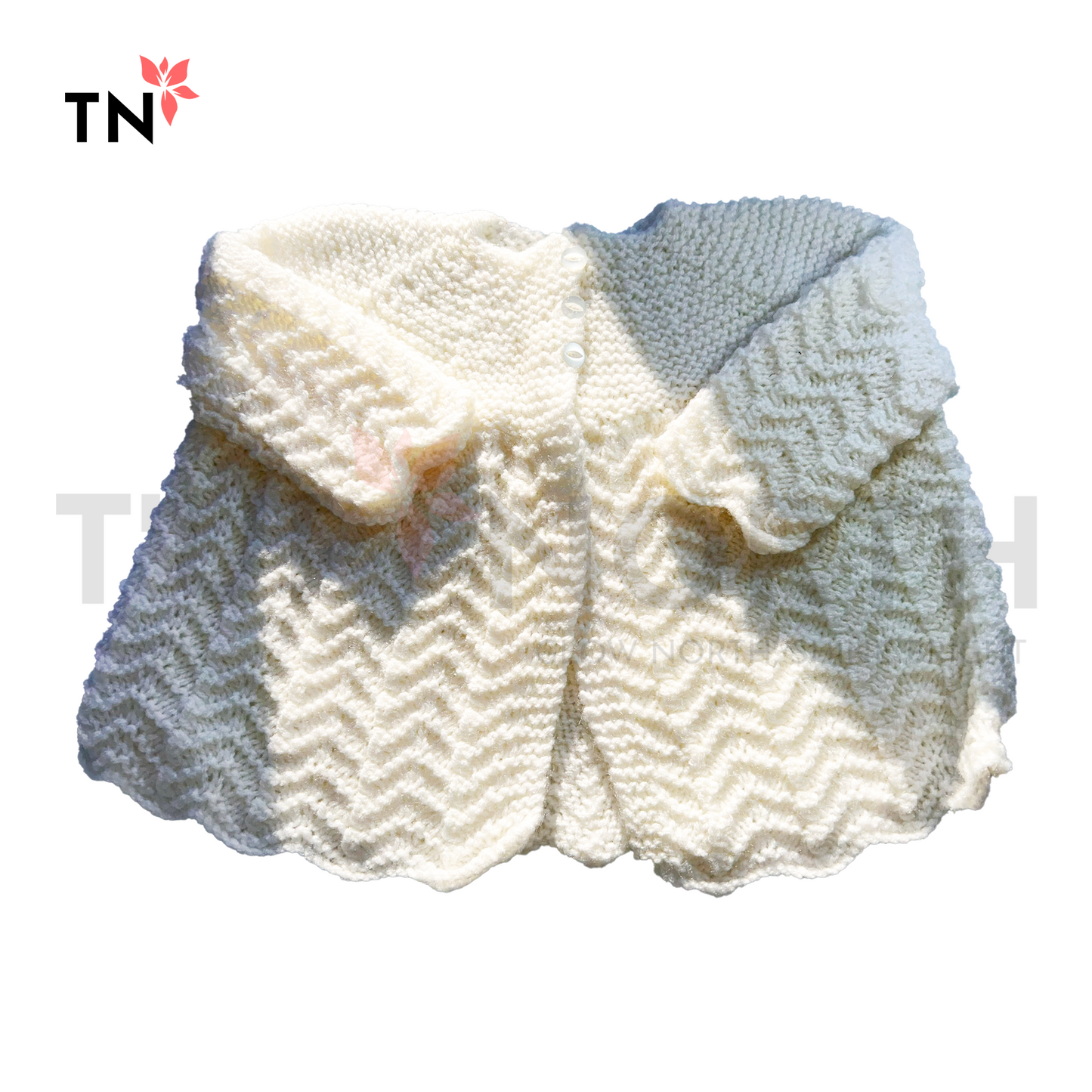 White Knitted Cardigan (Baby)