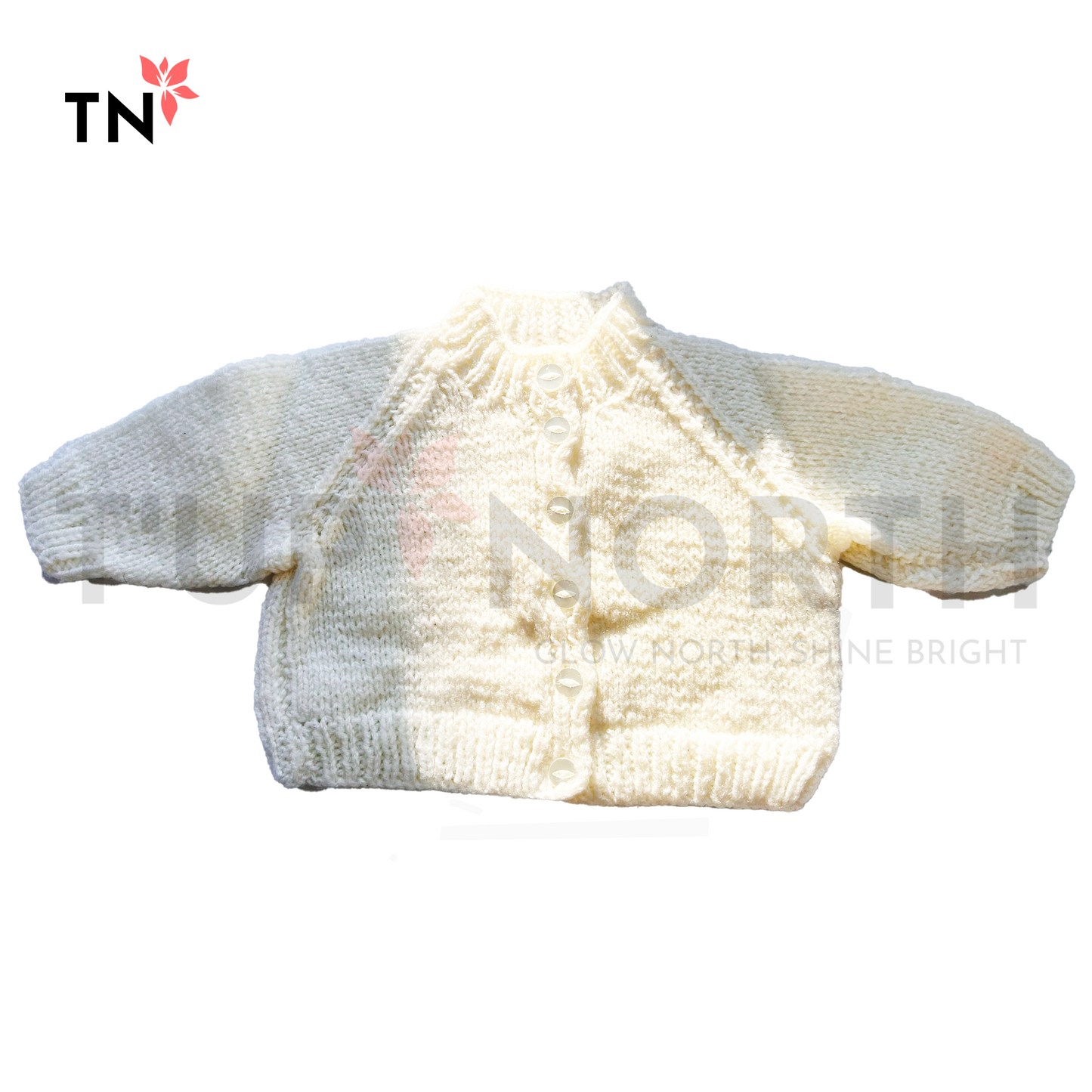 White Knitted Cardigan (Baby)